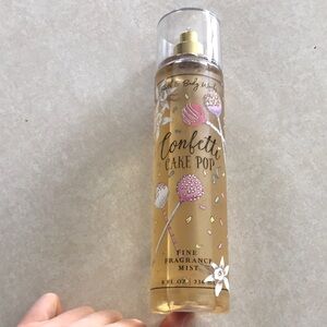 Confetti cake pop body mist
